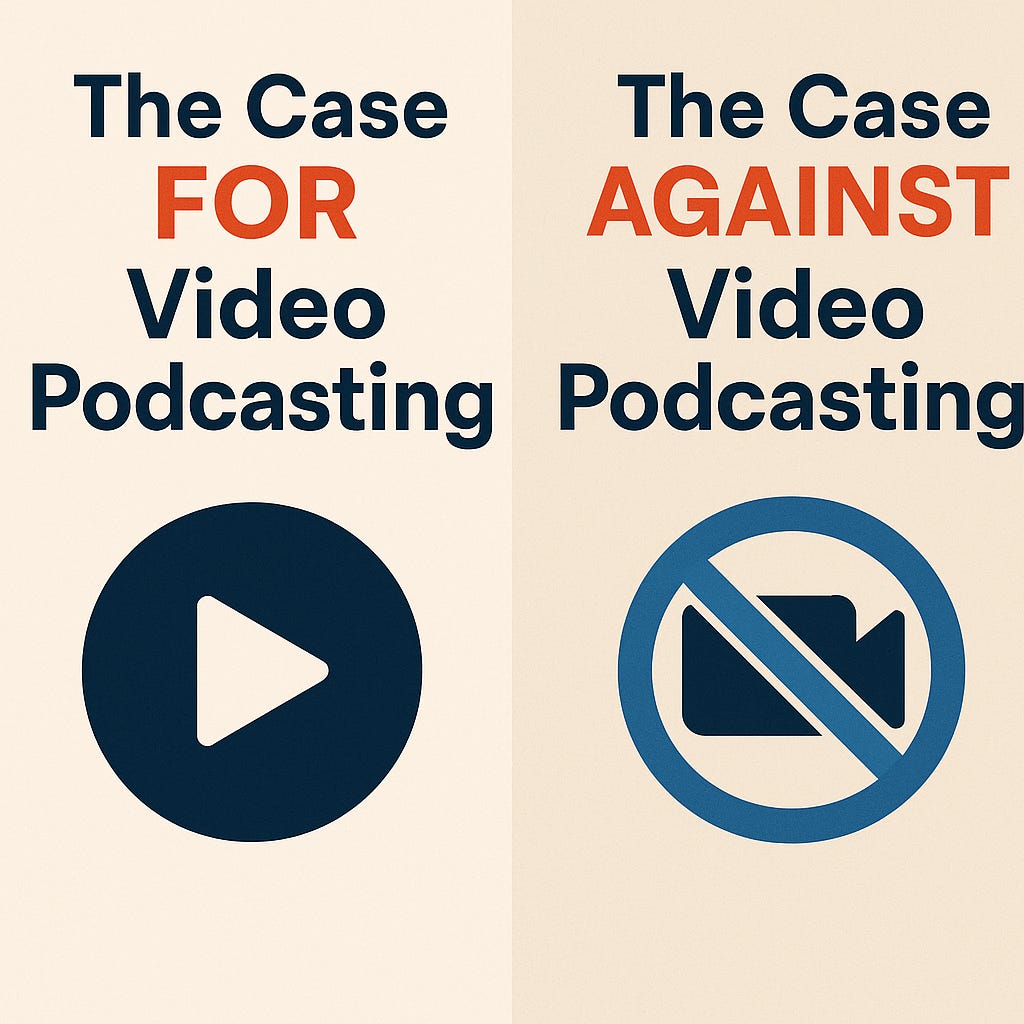 Examining the Arguments FOR and AGAINST Video Podcasting