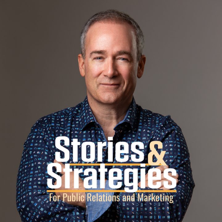 Stories and Strategies podcast artwork